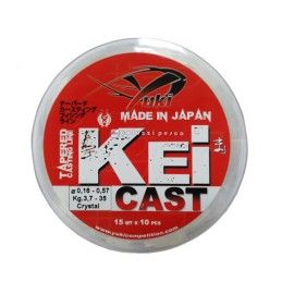 Kei Cast Clear Yuki Shock Leader 10x15m