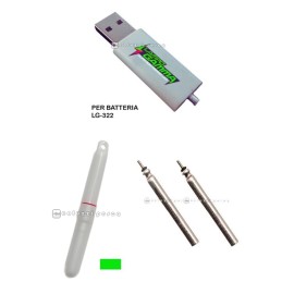 Lampo Gamma USB + Supernova Led Stick + 2 Batterie LG322