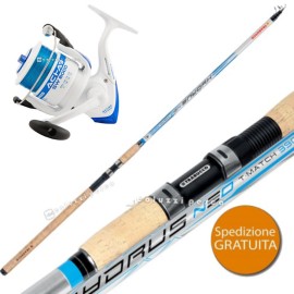Combo Canna Trabucco Hydrus Neo T Match 3,90m - Mulinello Trabucco Achab 4000