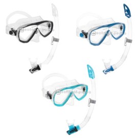 Combo Cressi Maschera Estrella + Snorkel Gamma