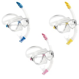 Combo Cressi Maschera Marea + Snorkel Gamma