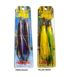 Artificiale Boone Feather Trolling Jig 100 mm
